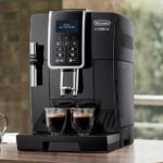 Cafetière expresso avec broyeur Delonghi Dinamica avec afficheur.