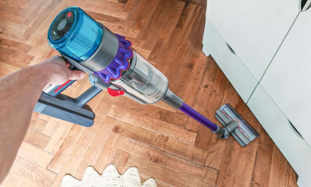 L'aspirateur Dyson Gen5 Detect est le plus puissant du comparatif à ce jour. (c) Labo Maison