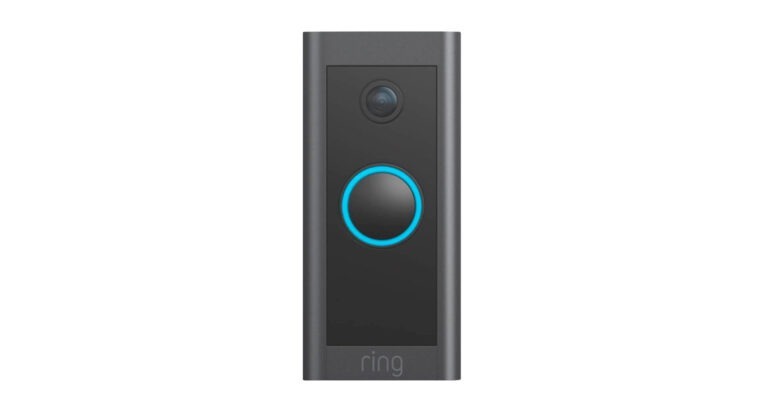 Sonnette connectée Ring Video Doorbell Wired.