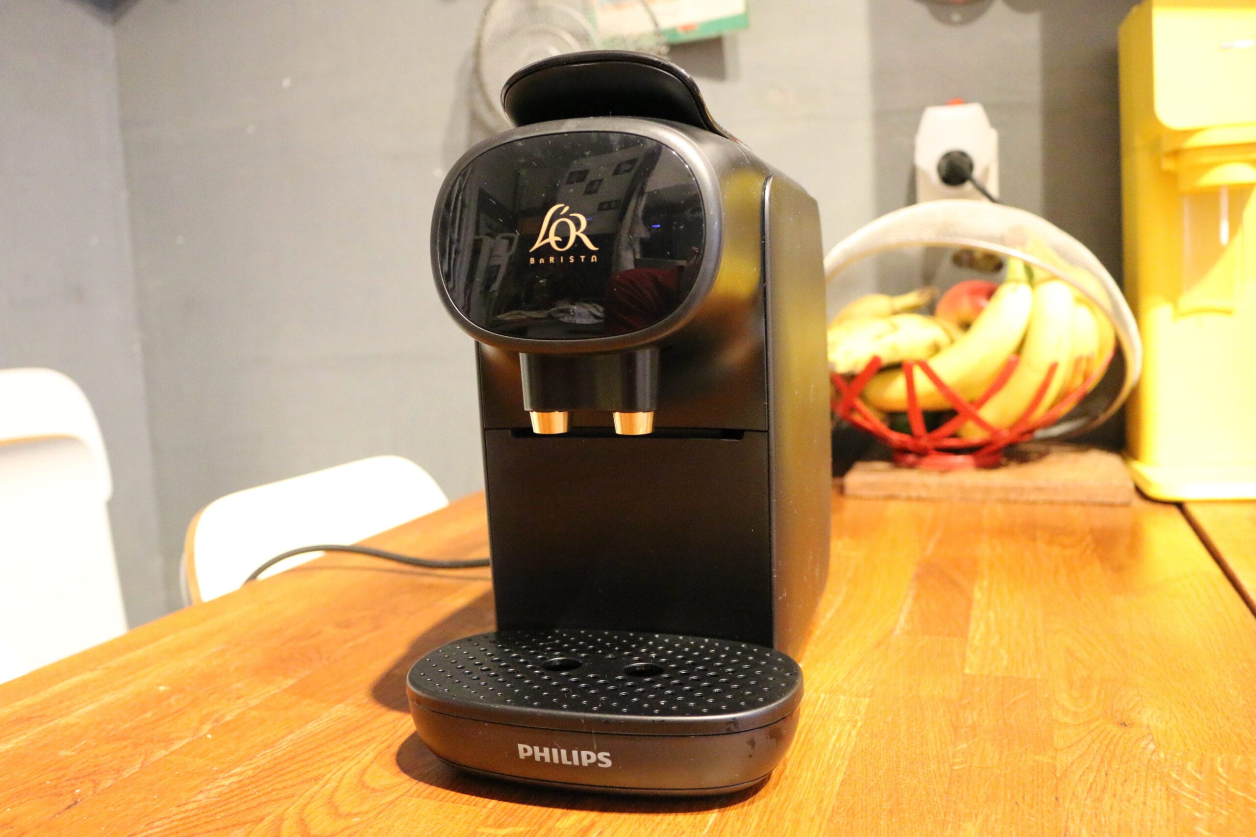 Cafetière expresso à dosettes Philips L'Or Barista Sublime. © Labo Maison