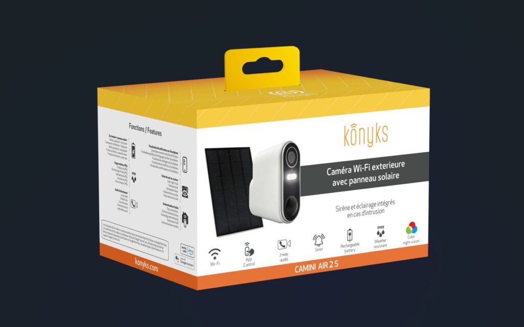 Caméra de surveillance Konyks Camini Air 2 Solar