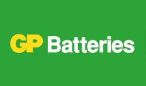 Logo de la marque GP Batteries.