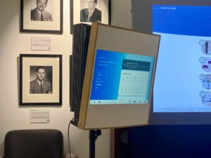 Climatiseur réversible LG ArtCool Gallery LCD