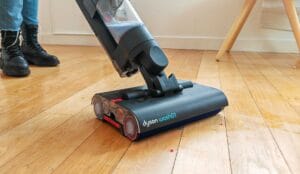 Tête de lavage du Dyson WashG1 avec ses rouleaux microfibres