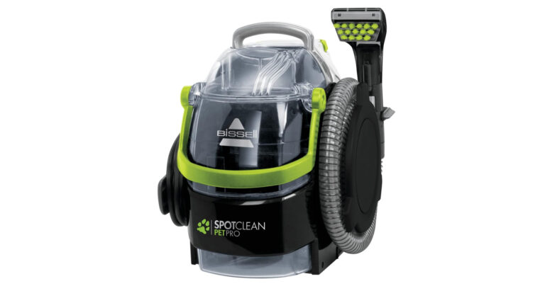 Bissell SpotClean Pet Pro, un aspirateur injecteur et extracteur pour les propriétaires d'animaux de compagnie.