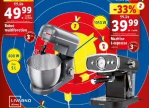 Lidl et sa machine à café expresso à un prix encore plus bas.