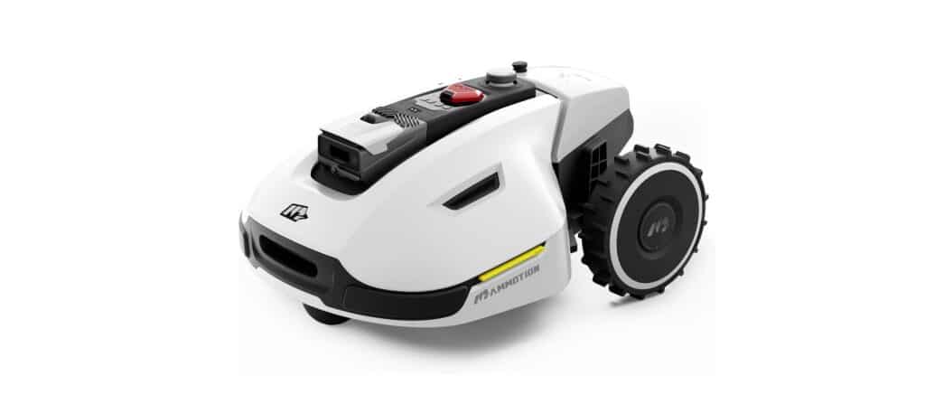 Robot Tondeuse MAMMOTION YUKA 1500 Avec Balayeuse Intégrée - 1500 M², Pente 45%, Navigation RTK + Vision 3D, Multi-zones