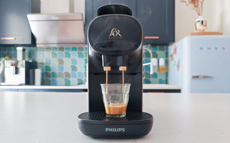 Test de la cafetière à capsules Philips L'Or Barista Creatif. (c) Labo Maison