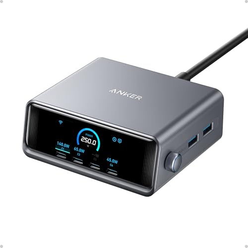 Anker Prime Chargeur USB-C 250W 6 ports
