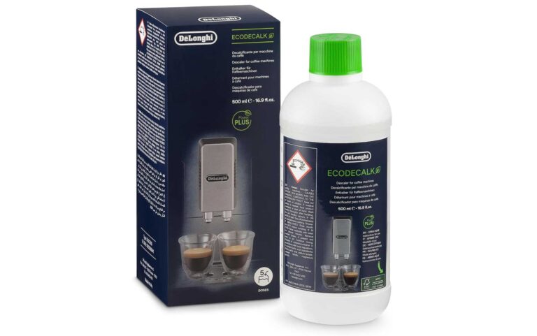 Produi détartrant Delonghi EcoDecalk DLSC500 500ml pour machines à café expresso.