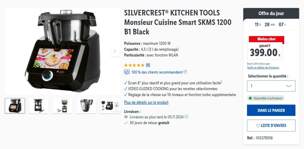 Promo Lidl Offre du Jour