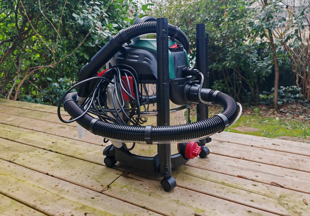Le Lidl Parkside PWS 20 C2 1600 W est encombrant