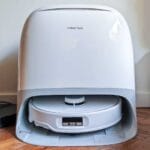 Le Roborock Qrevo Curv est l'aspirateur robot le plus puissant de notre sélection. (c) Labo Maison