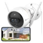 Ezviz C3X, la caméra extérieure qui filme en couleur de nuit sans projecteur.
