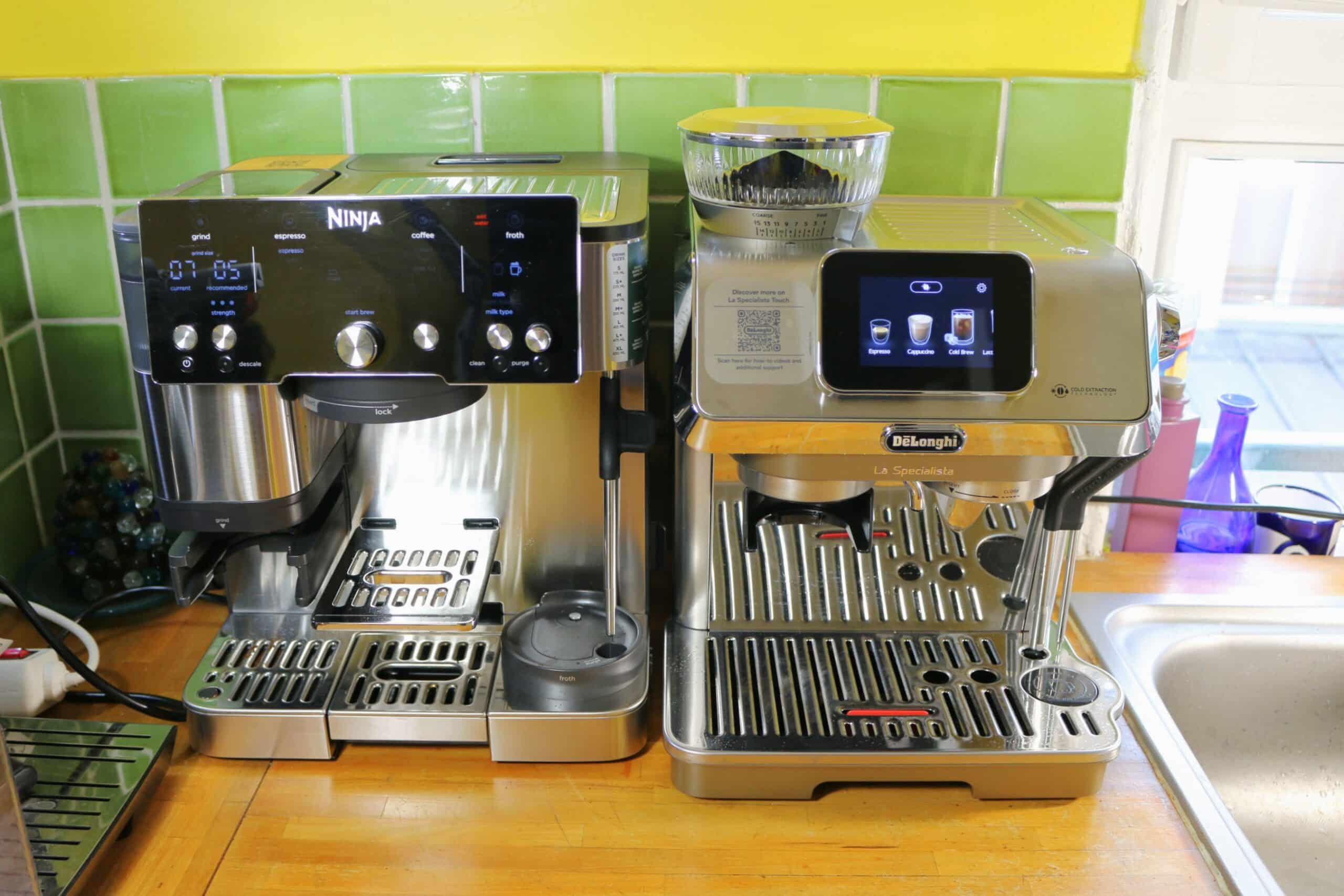 Ninja Luxe Café Essential ES501EU et Delonghi Specialista Touch (c) Labo Maison