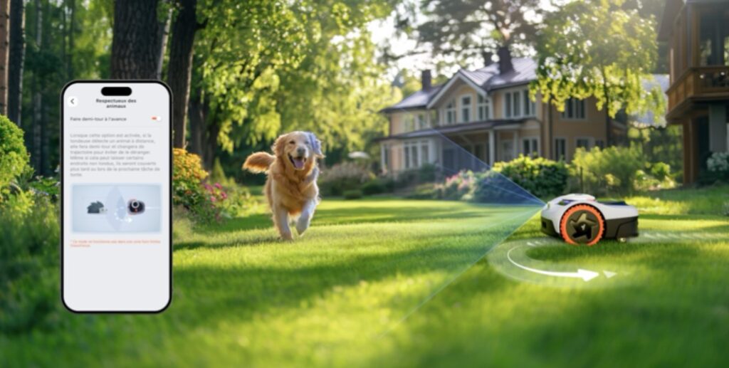 L'IA au service des Segway Navimow Serie i pour reconnaître et éviter les animaux