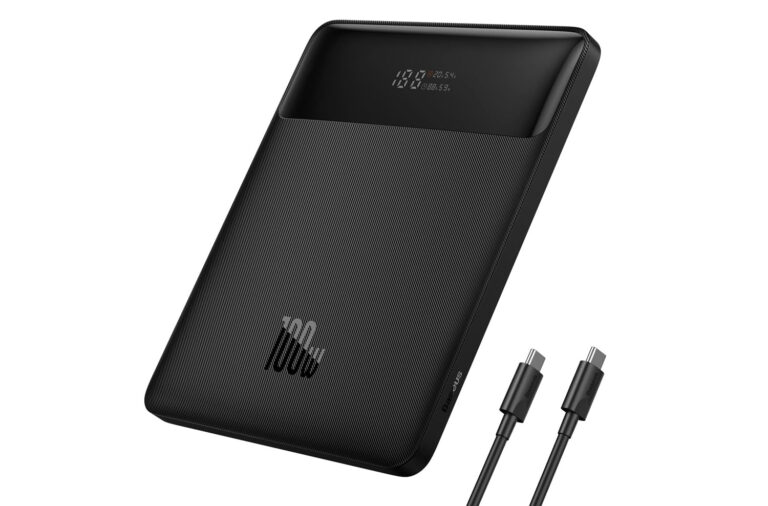 Baseus Blade HD Laptop Power Bank 100W 20000 mAh, une batterie extrene puissante et fine.