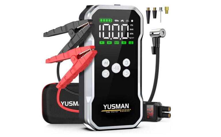 Bosster de batterie de voiture Yusman F03 avec compresseur d’Air intégré.