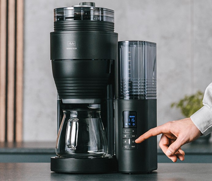 Machine à café filtre avec broyeur Melitta Aromafresh X