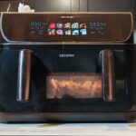 Le Cecotec Cecofry&Grill Duoheat 10000 intègre une vitre en façade du tiroir, offrant une vue directe sur la cuisson pour mieux surveiller vos plats. (c) Labo Maison
