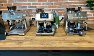 Les machines à café manuelles Delonghi Opera, Touch et Arte Evo (c) Labo Maison