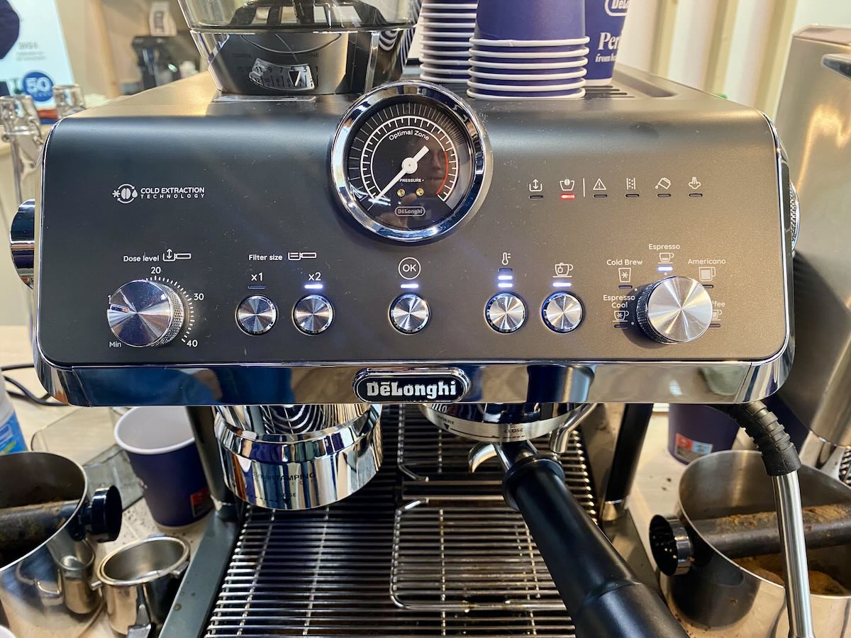 Interface de la Delonghi Specialista Opera © Labo Maison