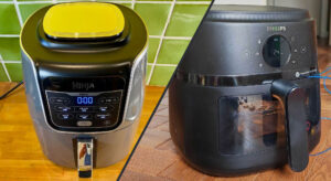 Duel des Air fryers : Philips NA230 contre Ninja AF160EU. (c) Labo Maison
