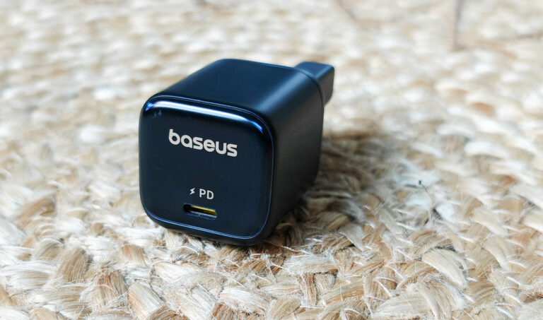 Le chargeur Baseus PicoGo Fast Charger 1C 45W est équipé d'une unique prise USB-C. (c) Labo Maison