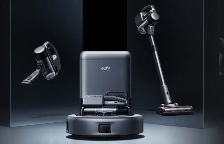 Le Eufy Clean E20 est un aspirateur robot 3-en-1 polyvalent, transformable en aspirateur balai et à main.