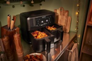 Lidl Silvercrest Kitchen Tools Friteuse à air chaud double zone