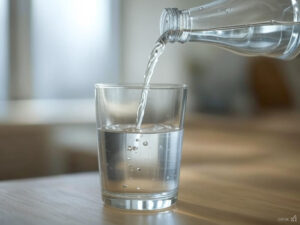 Illustration eau minérale (c) Grok