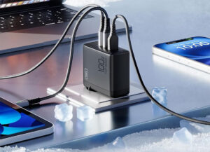 Chargeur USB INIU I641 100W Gan Ⅲ QC 3.