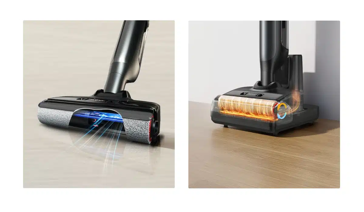 Base de l'aspirateur laveur Mova M10