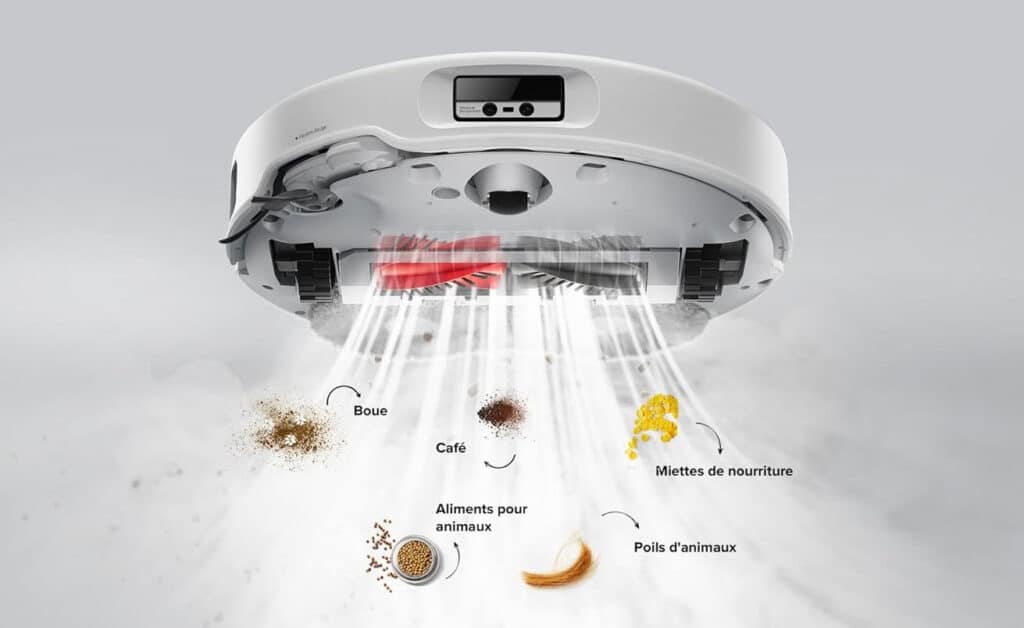 Aspirateur robot laveur Roborock Qrevo Edge en promo à 519,99 €.