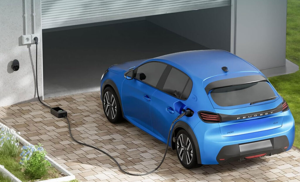 dé EV Chargeur Type 2 3,7 kW Schuko V2 en pomo à partir de 84,99 €.