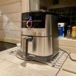 L'air fryer Easy Fry Silence de Moulinex avec ses finitions en inox (c) Labo Maison