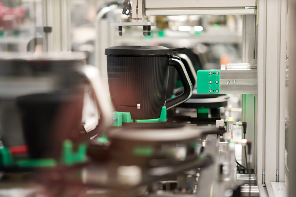 Production du TM7 en usine