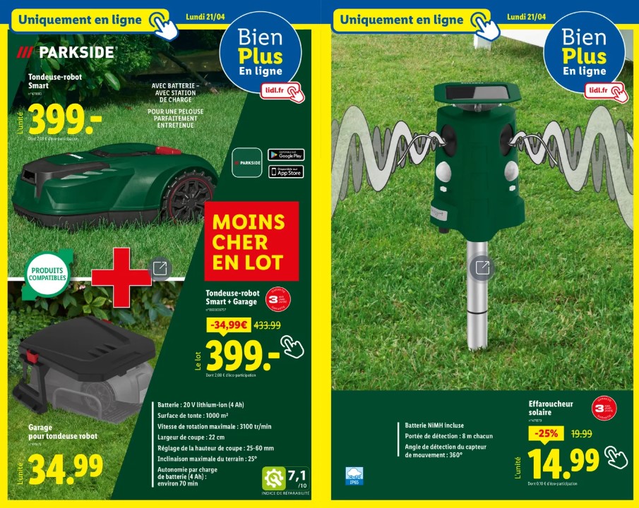 Promo Lidl Parkside Smart PAMRS 1000 A1