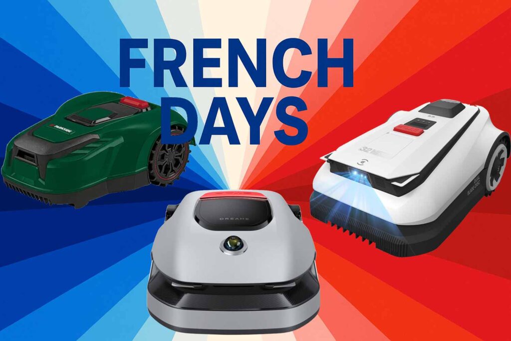 Voici les meilleurs robots tondeuses en promo à ne pas rater pendant les French Days et les 25 ans Amazon. © Labo Maison