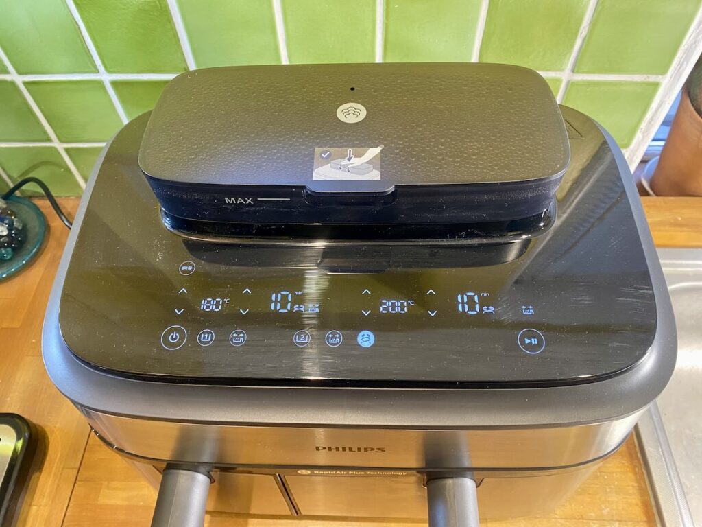 L'air Fryer Philips Série 5000 vu du dessus (c) Labo Maison