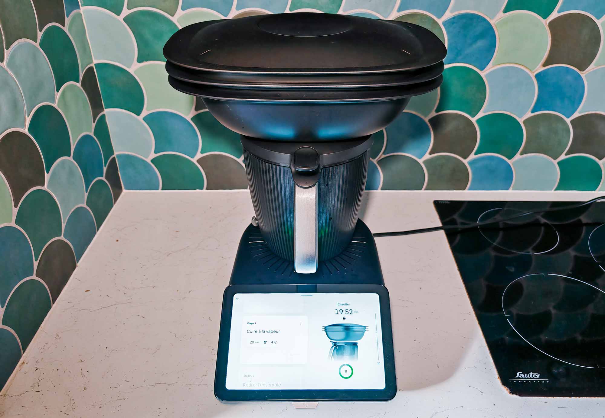 Premier aperçu du Thermomix TM7 : intuitif, efficace, plus silencieux et encore plus pratique au quotidien. © Labo Maison