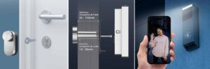 EZVIZ lance serrure connectée, judas numérique et sonnette vidéo à double caméra pour sécuriser l'entrée.