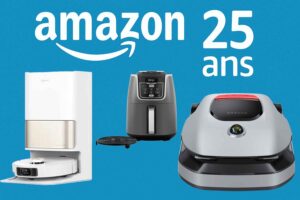 Les meilleures promos Amazon pour la maison à l’occasion des 25 ans du site.