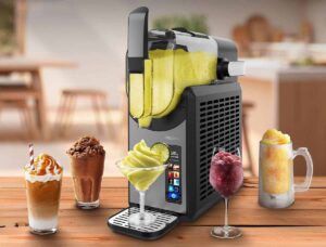 Six modes automatiques affichés sur l’écran de la machine Twist&Ice 2600.