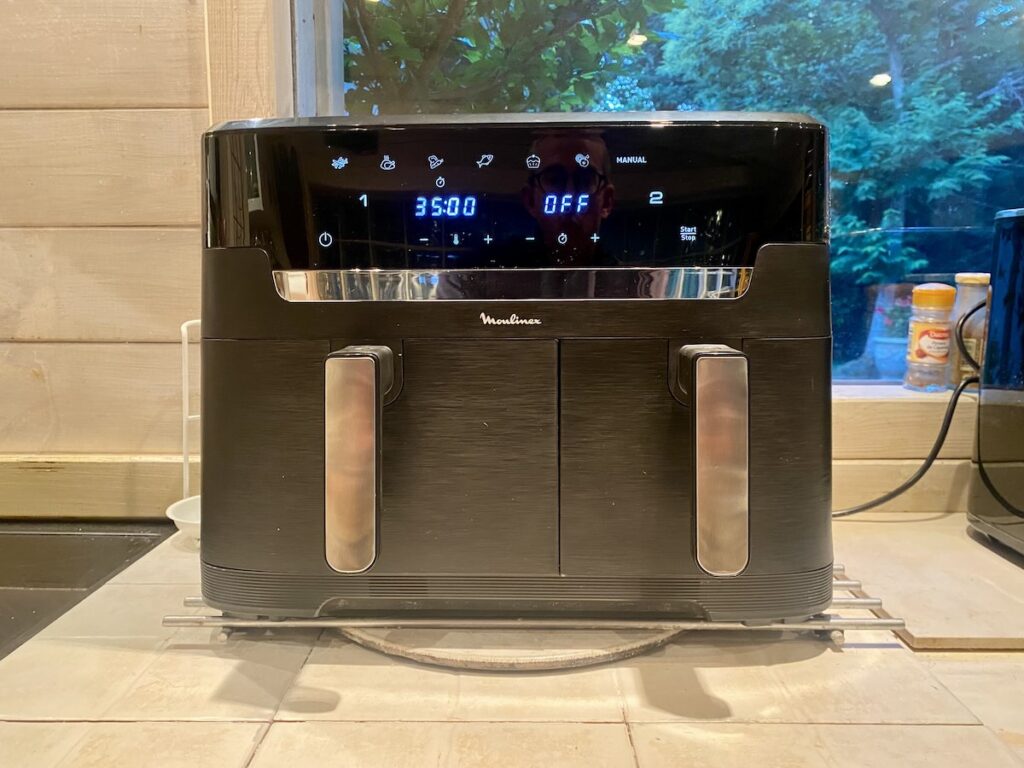 L'air fryer Moulinex Dual Easy Fry XXL ©Labo Maison
