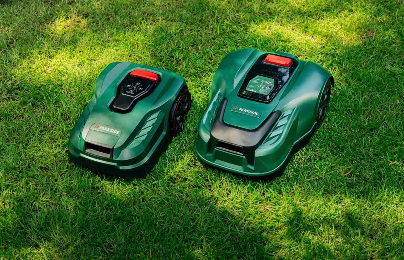 Les deux robots tondeuses Lidl Parkside : pour 250 ou 1000 m², à prix ultra-compétitifs.