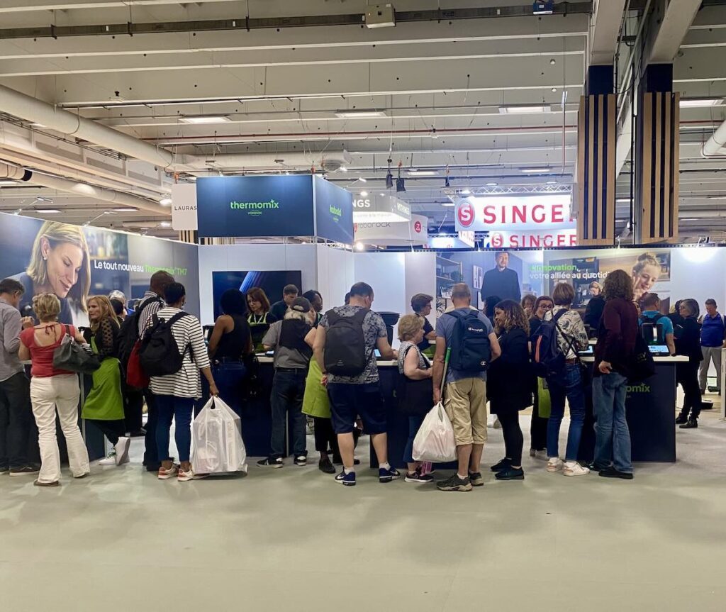 Le stand dédié au Thermomix TM7 à la Foire de Paris (c) Labo Maison