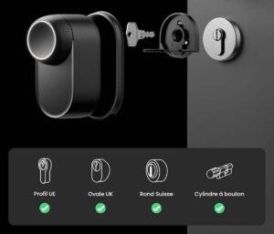 La SwitchBot Lock Ultra compatible avec 99 % des serrures du marché