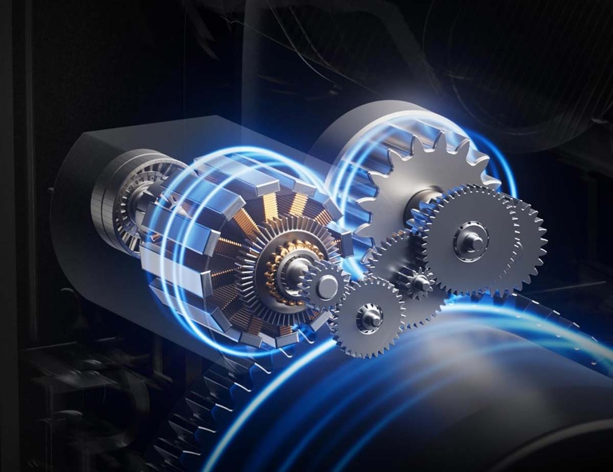 Mécanisme interne silencieux de la serrure connectée SwitchBot