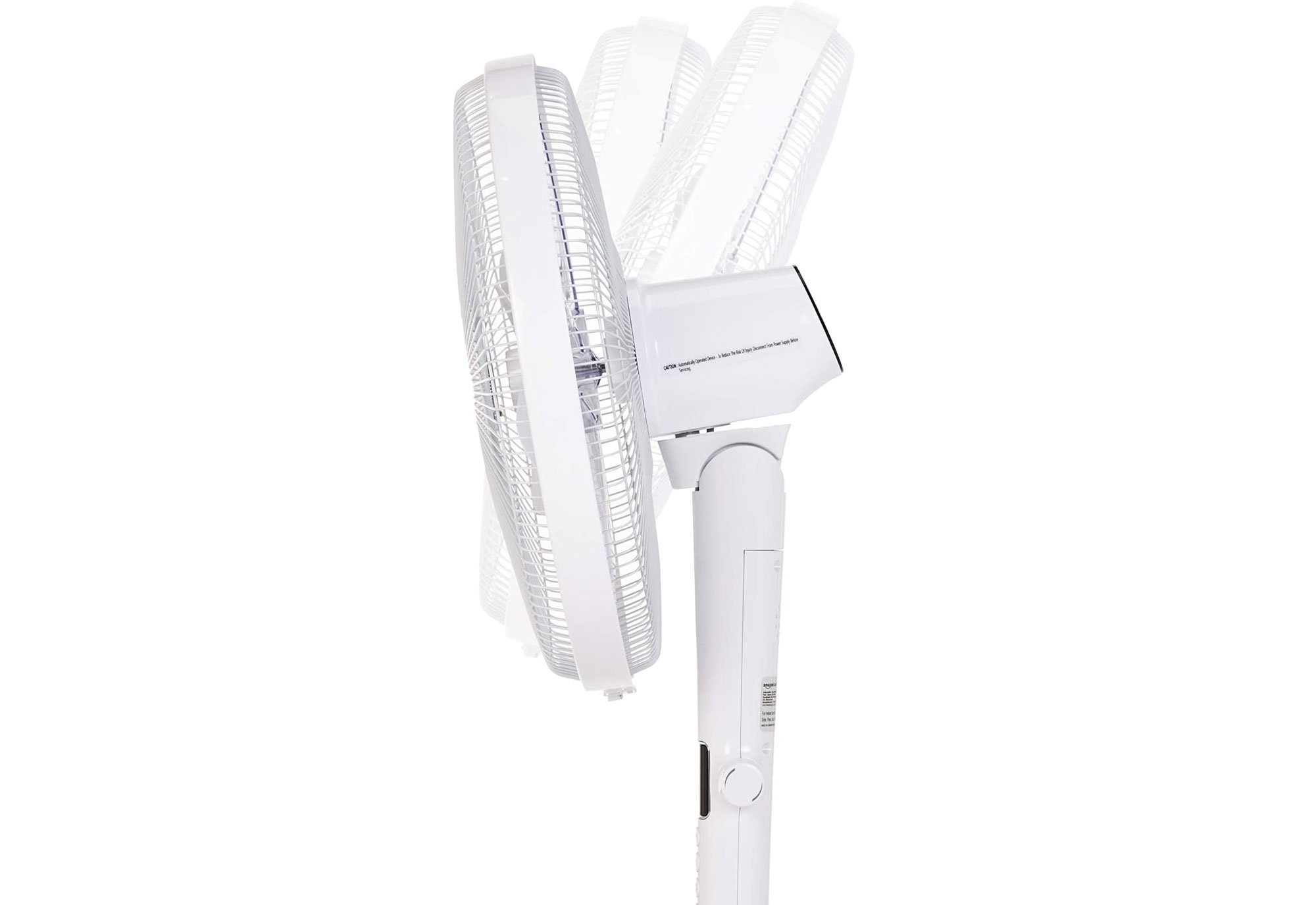 Ventilateur Amazon Basics inclinable avec oscillation automatique